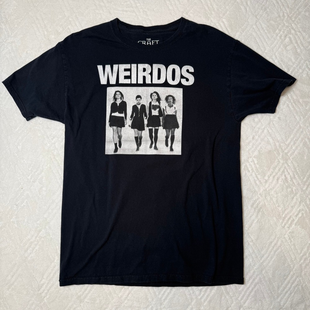 Goth Witchy The Craft Weirdos T-Shirt M Black 90s Cult Movie Ripple Junction